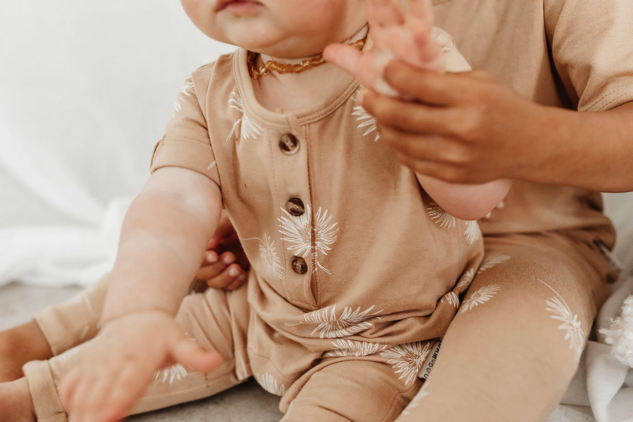 Bam Loves Boo - Palm Fan jumpsuit