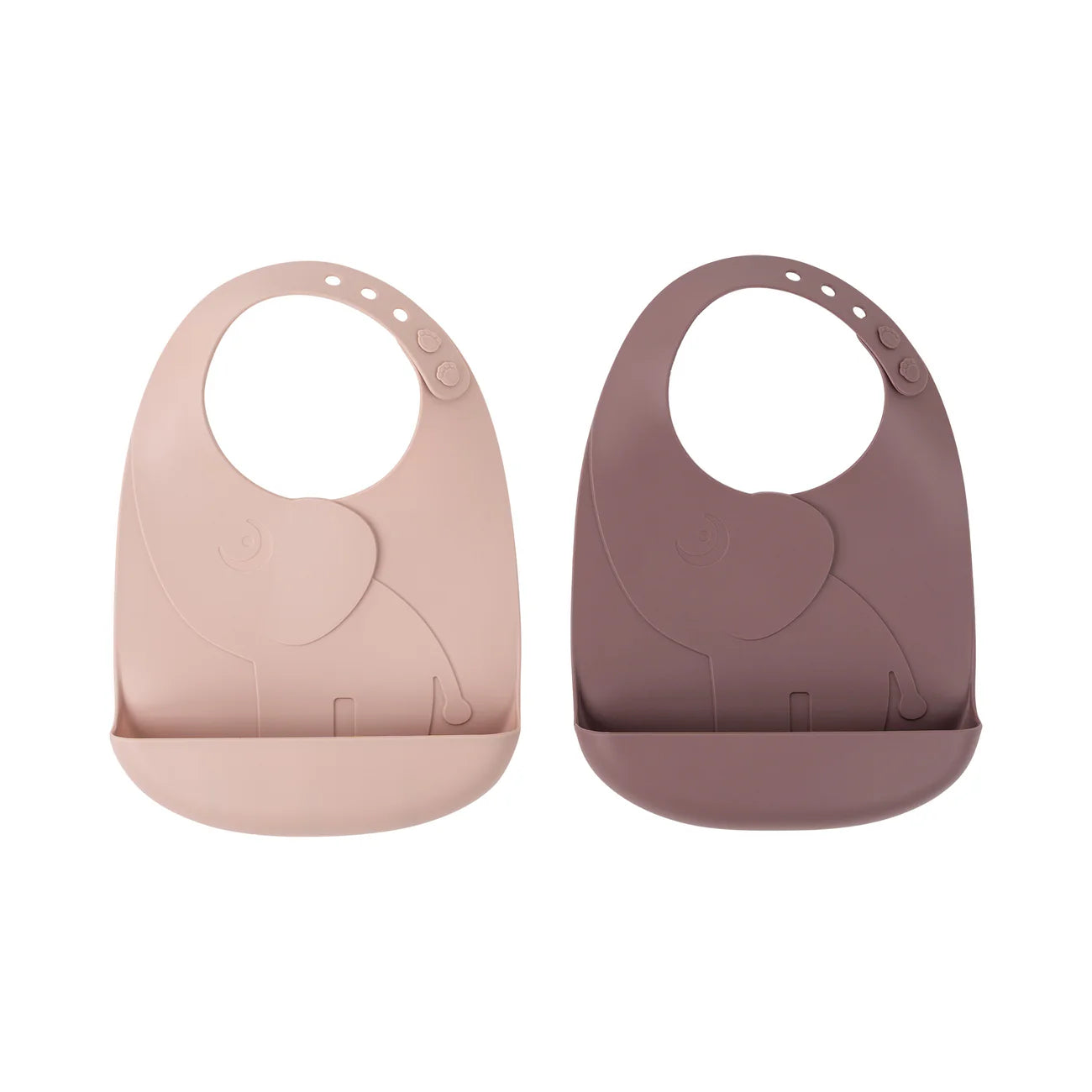 Done by Deer - Peekaboo bib 2-pack Elphee Powder