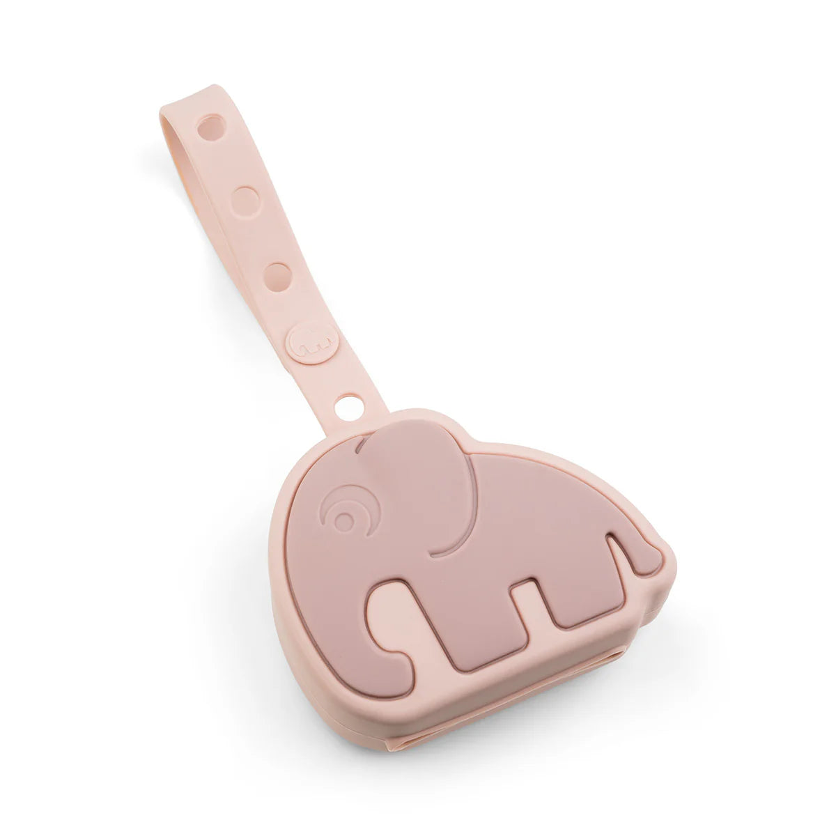 Done by Deer - Silicone pacifier pouch Elphee Powder