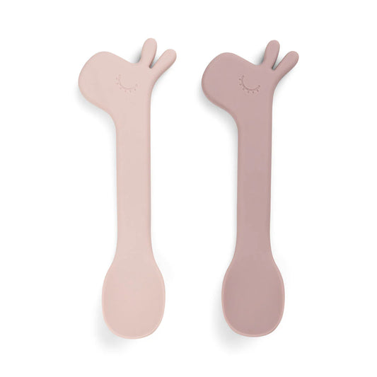 Done by Deer - Silicone spoon 2-pack Lalee Powder