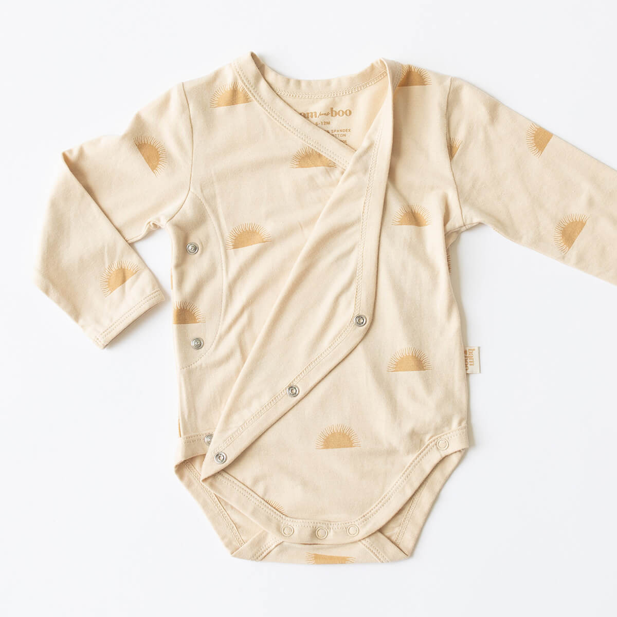 Bam Loves Boo - Sundown Kimono LS Onesie