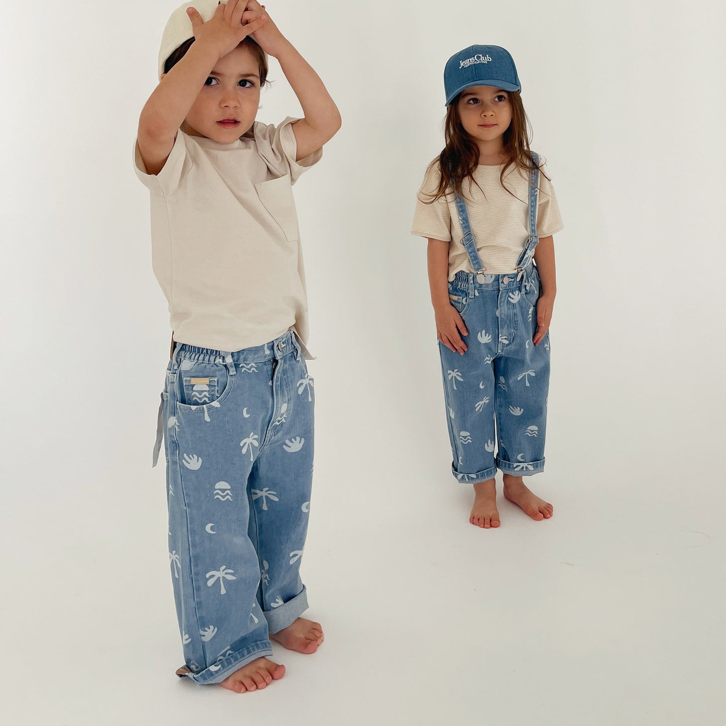 Bam Loves Boo - Jagger Jean - Cali Print Denim