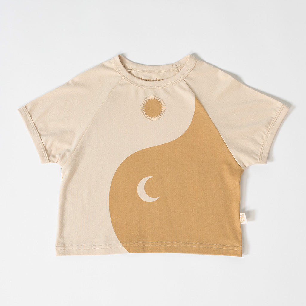 Bam Loves Boo - Yin Yang Raglan Tee